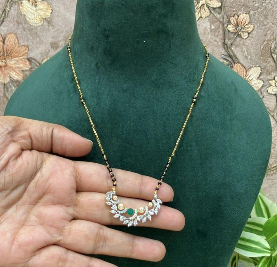 Single line mangalsutra