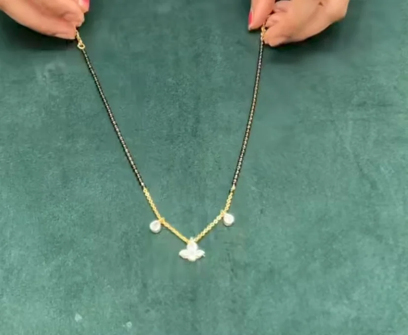 Single line mangalsutra
