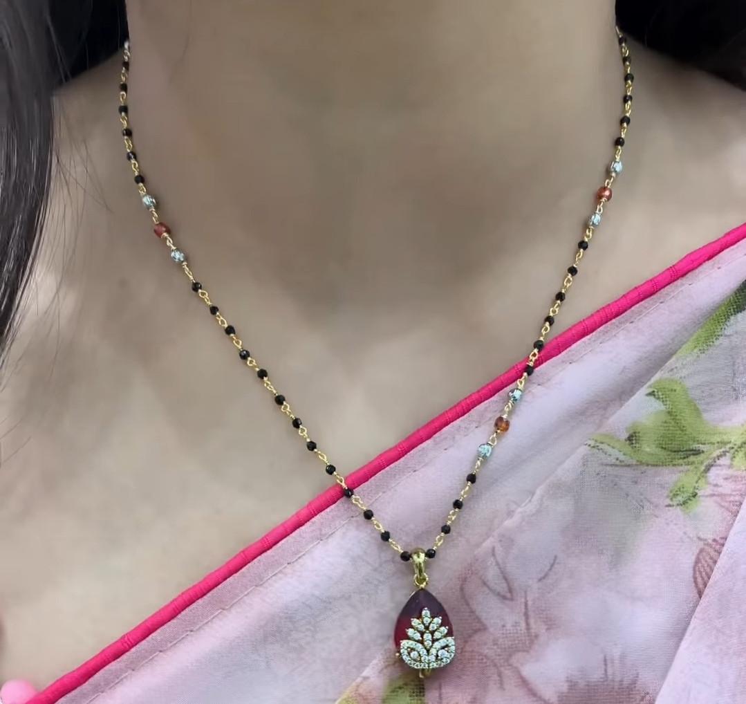 Single line Mangalasutras-SKT1286