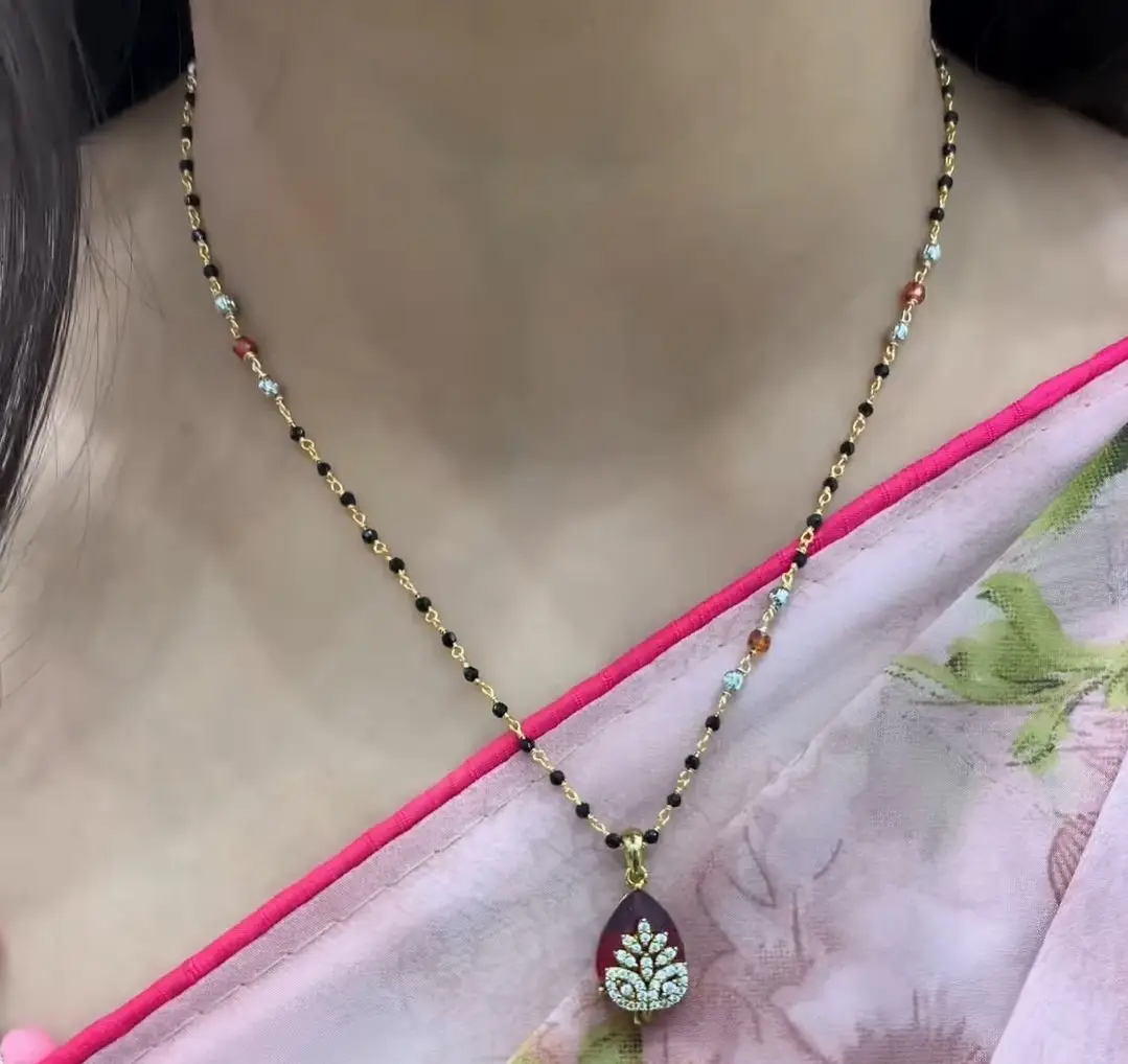 Single line Mangalasutras-SKT1286