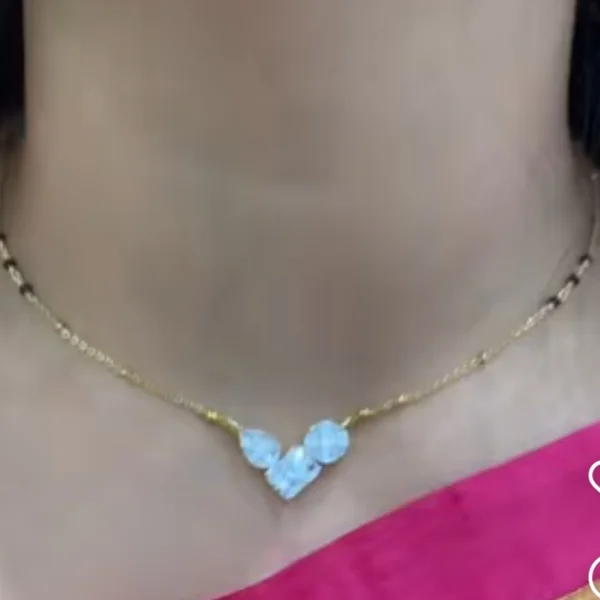 Single line mangalsutra-SKT1546