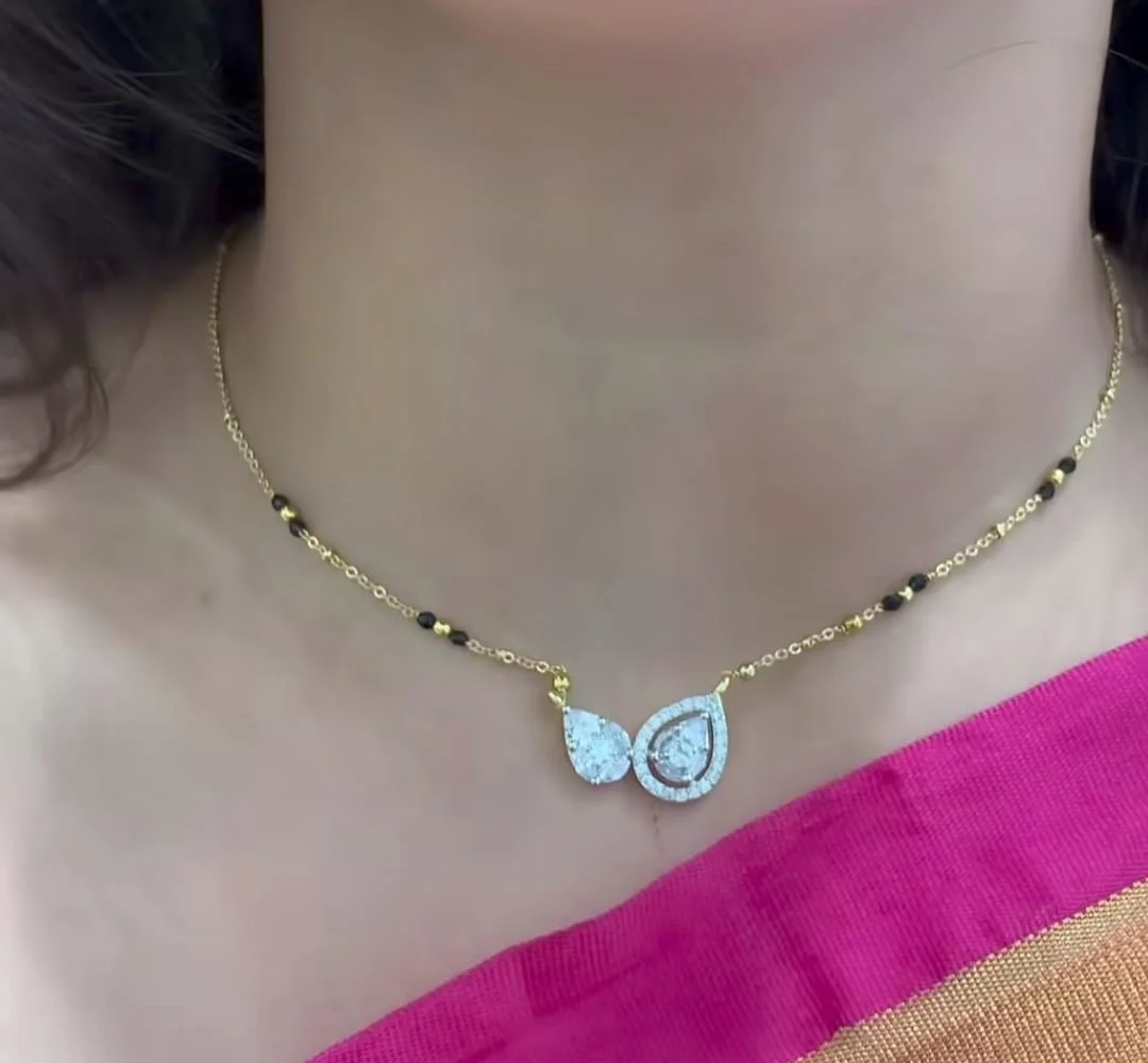 Single line mangalsutra-SKT1562